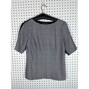 Brooks Brothers 346 plaid blouse size 4